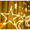 Гирлянда светодиодная штора звездопад 2.5 метра ∙ LED LIGHT Штора, 8 режимов