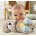 Плюшевая игрушка - ночник Выдрочка Soothe Snuggle Otter Сказочные сны выдрёнка Игрушка для ребенка с музыкой, подсветкой, дыханием