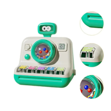 Игрушечное пианино с музыкой и светом ∙ Мини-пианино с звуковыми эффектами для детей по методике Монтессори ∙ Детский электронный синтезатор на батарейках, для малышей от 18 месяцев