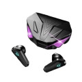 Беспроводные наушники X15 с Bluetooth и RGB подсветкой в зарядном кейсе · Гарнитура с микрофоном и шумоподавлением