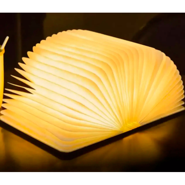 Складная LED лампа-книжка с аккумулятором 14,5*10,5*2,5см ∙ Светильник - ночник в форме книги с регулируемой яркостью