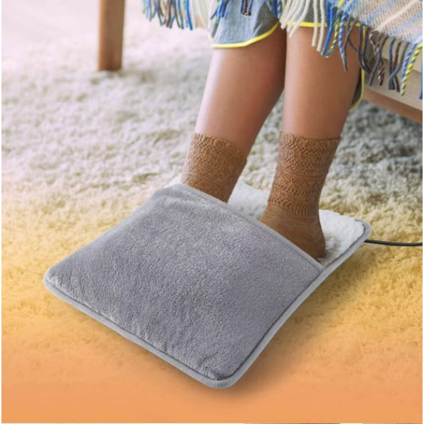 Грелка для ног с электрическим подогревом · Согревающий коврик-сапожок для ног с USB нагревом