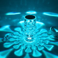 Настольная лампа - ночник Алмаз Crystal Lamp Diamond RGB · Хрустальный атмосферный светильник на аккумуляторе, 16 цветов
