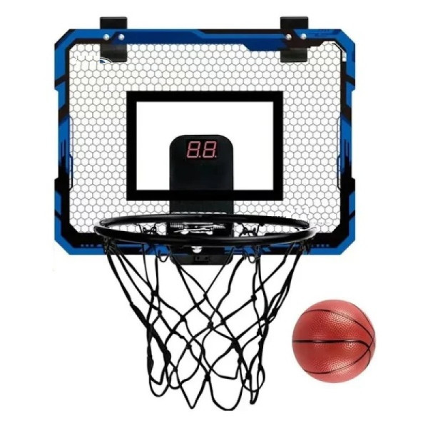 Баскетбольное кольцо с электронным табло ∙ Детский набор для игры в баскетбол Мяч и Щит с кольцом со звуковыми эффектами