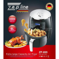 Фритюрница электрическая безмасляная Zepline ZP-085 3000W Аэрофритюрница аэрогриль на 6 л с LED дисплеем