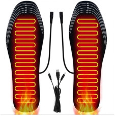 Стельки с подогревом от USB для обогрева ног · Электрические водонепроницаемые стельки с подогревом и регулировкой размера
