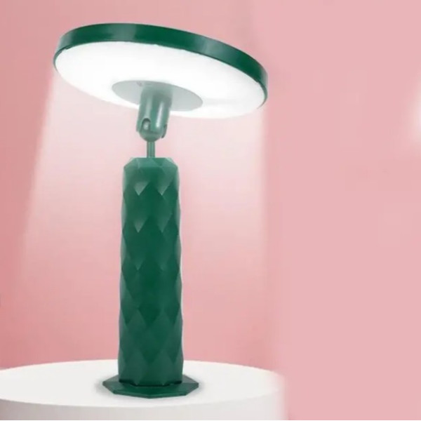 Зеркало – ночник настольное с LED подсветкой на аккумуляторе 1200 mAh · Круглое зеркало для макияжа /17001