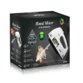 Электрический кухонный миксер DOMOTEC R6633R 5 скоростей • Ручной миксер с насадками для взбивания и замешивания теста
