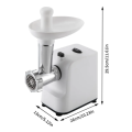 Мясорубка Domotec R3391 с насадкой для колбасных изделий, 2000 Вт