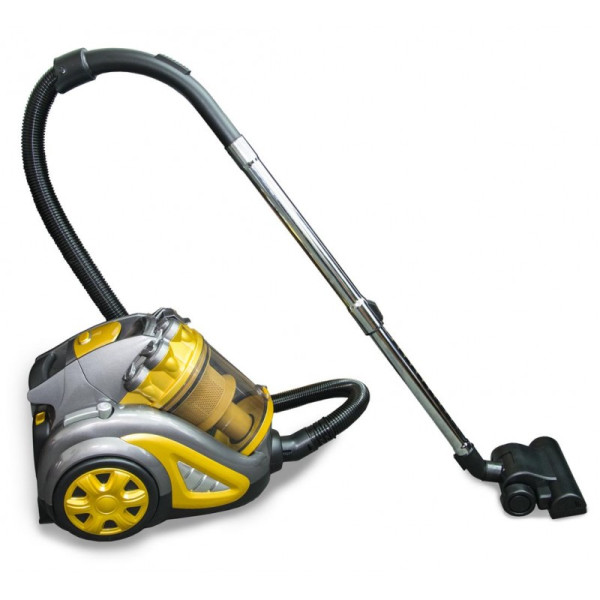 Пылесос DOMOTEC MS-4408 контейнерный с турбощеткой Turbo Brush, 3600Вт · Желтый