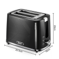 Тостер RAF R.2102 с функцией размораживания и подогрева, 900 Вт
