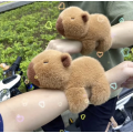 Мягкая игрушка Капибара 21 см · Детский плюшевый браслет на руку