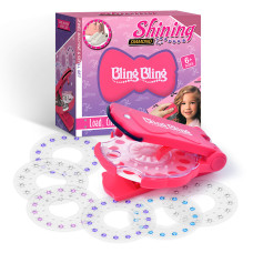 Стразы для волос Bling Bling Бриллиантовый стайлер – степлер для украшения стразами для девочек Стразы для волос Bling Bling Бриллиантовый стайлер – степлер для украшения стразами для девочек