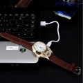 Наручные часы с зажигалкой · Мужские кварцевые часы с прикуривателем · USB зарядка