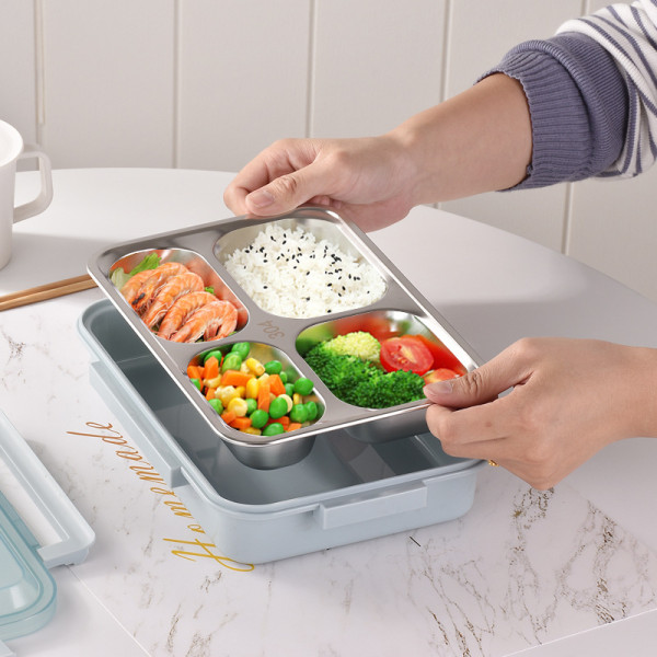 Ланч-бокс для подогрева еды с помощью горячей воды MAXTOP MP-2302-A MA-2000