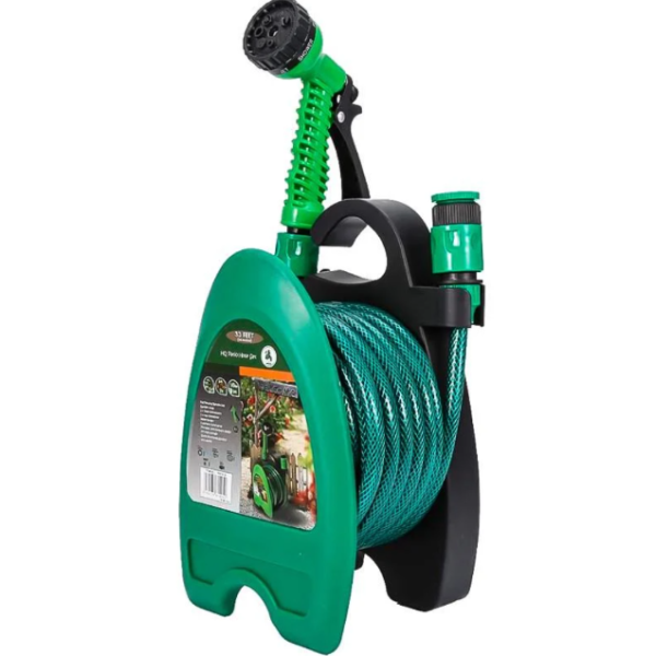 Шланг поливочный на катушке 10 метров с распылителем BB-4208