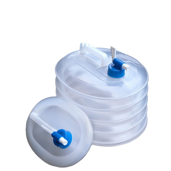 Складная канистра для воды с краном, 15 л · Походная туристическая емкость – бутыль для жидкостей