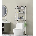 Напольная полка-стеллаж над туалетом в ванную комнату Stenson Туалетная стойка для хранения туалетных принадлежностей