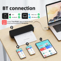 Термопринтер портативный M15 А4 Bluetooth для печати тату, изображений, документов · Беспроводной принтер для печати без чернил