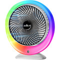 Настольный вентилятор с подсветкой Mini fan VU-04 • Мини-вентилятор с батареей 1200 мАч LED подсветкой и 3 режимами обдува