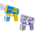Пистолет генератор мыльных пузырей автоматический с LED-подсветкой • Bubble Gun с пузырьковым раствором для детей и вечеринок