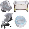 Москитная сетка для детской коляски универсальная • Защитная сетка от комаров для колясок люлек и манежей