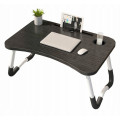 Портативный столик для ноутбука с противоскользящими ножками · Раскладной столик с подстаканником