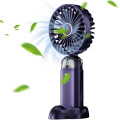 Мини-вентилятор с цифровым дисплеем и подставкой N15 • Переносной вентилятор с аккумулятором 5 режимов скорости