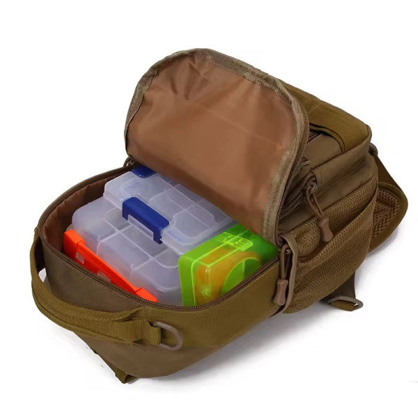 Сумка для хранения приманки и рыболовного снаряжения • Плечевая сумка для активной рыбалки, охоты и походов
