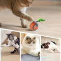 Интерактивная игрушка для кошек с вращающимся хвостом и автоматическим движением • Умный мяч с двумя скоростями и зарядкой Type-C