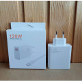 Блок питания 120W с кабелем Type-C Plug • Универсальный адаптер с поддержкой PD и QC