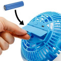 Вентилятор Мини USB с прищепкой Mini fan LY-582 • Портативный настольный вентилятор с аккумулятором и креплением