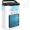 Портативный мини кондиционер с USB Ice Cooler XL-1346 • Настольный вентилятор-увлажнитель с резервуаром 560 мл и LED-подсветкой