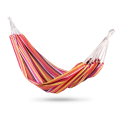 Гамак садовый двухместный 150×200 см • Хлопковый подвесной гамак для дачи дома и отдыха на природе