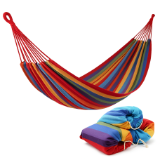 Гамак садовый двухместный 150×200 см • Хлопковый подвесной гамак для дачи дома и отдыха на природе Гамак садовый двухместный 150×200 см • Хлопковый подвесной гамак для дачи дома и отдыха на природе