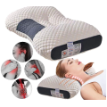 Анатомическая ортопедическая подушка для сна Neck Support Massage Pillow • Подушка для шеи с эффектом памяти