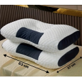 Анатомическая ортопедическая подушка для сна Neck Support Massage Pillow • Подушка для шеи с эффектом памяти