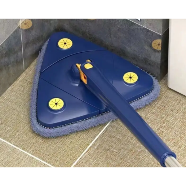 Инновационная регулируемая швабра Triangle MOP ∙ Треугольная швабра с отжимом и поворотом на 360