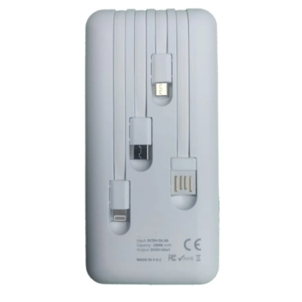 Внешний аккумулятор Кing KP 10000 mAh Power Bank Портативное зарядное устройство Повербанк