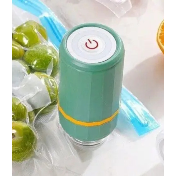 Вакуумный упаковщик XL-709 • Аккумуляторный вакууматор для продуктов и банок