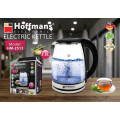 Электрочайник Hoffmans HM-2513 • Стеклянный чайник 2 л для дома и офиса 1800W