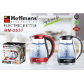 Электрочайник Hoffmans стекло 2,0L HM-2537 • Стеклянный электрочайник дисковый 2000W