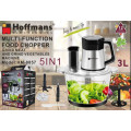 Электрический измельчитель Hoffmans HM-8857 • Универсальный прибор для кухни 3 л 1800Вт