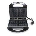 Вафельница Hoffmans HM-3027 для дома • Электрическая вафельница с антипригарным покрытием и терморегулятором