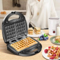 Вафельница Hoffmans HM-3027 для дома • Электрическая вафельница с антипригарным покрытием и терморегулятором