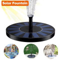 Солнечный фонтан-насос для сада с 6 насадками • Экологичный и декоративный способ украсить водоём или садовый участок