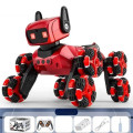 Интерактивный робот собака 8-wheel Mechanical Dog NO.1028 с пультом д/у • Игровой робот-собачка с 8 колесами и дистанционным управлением