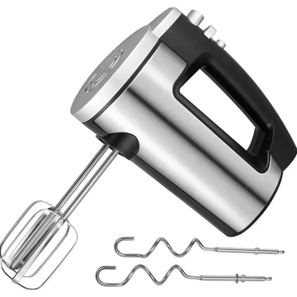 Ручной электрический миксер Hoffmans HM-8839 800 Вт • Кухонный миксер с венчиками и крюками для взбивания и замеса теста