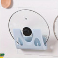Подставка для крышек на стену Multifunctional storage pot cover rack • Компактный настенный держатель для крышек