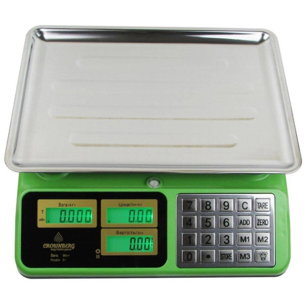 Весы торговые СВ-5010 • Электронные весы для магазина и торговых точек